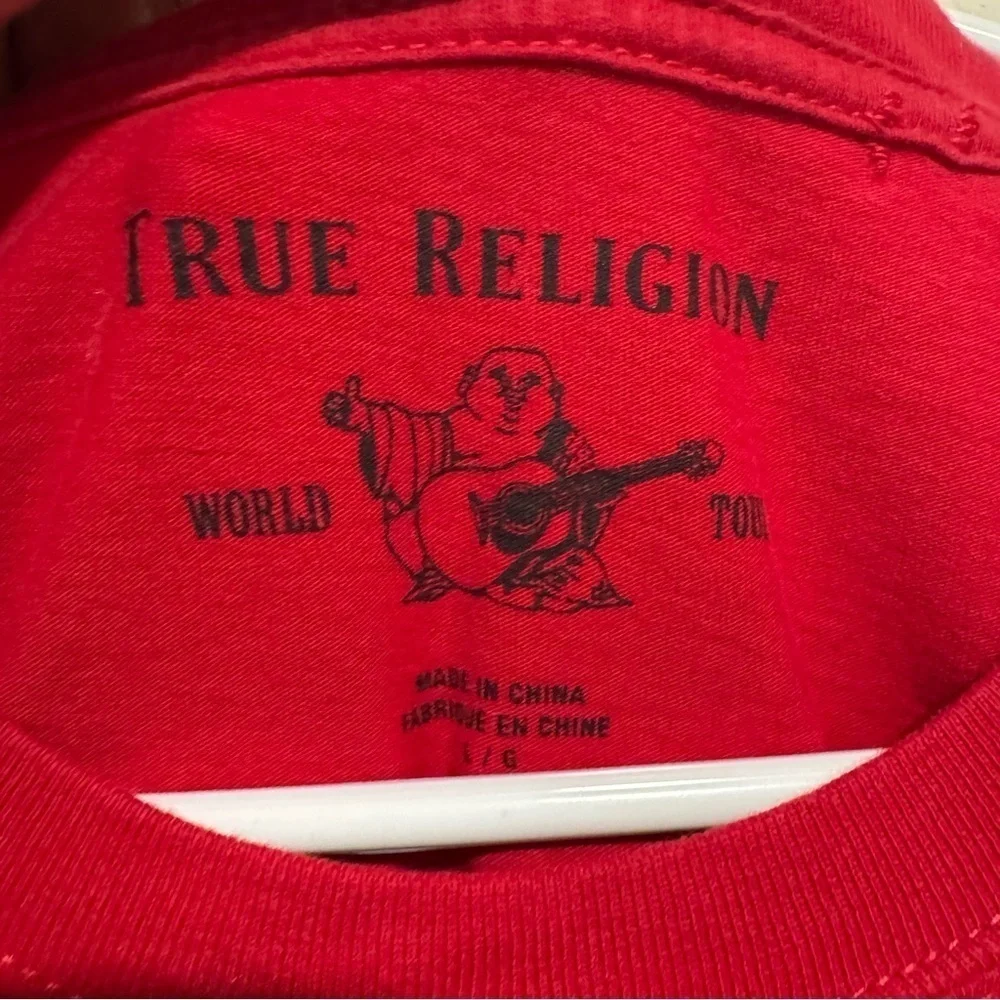 Red Men’s True Religion T Shirt